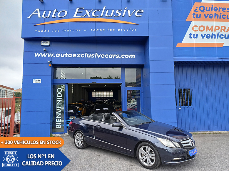 MERCEDES CLASE E E 220 CDI BLUE EFF CABRIO AVANTGARDE