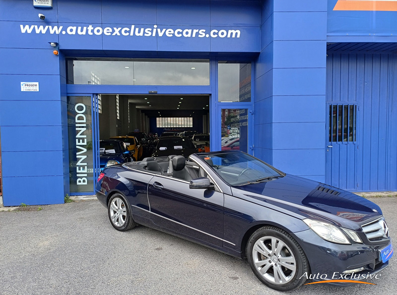 MERCEDES CLASE E E 220 CDI BLUE EFF CABRIO AVANTGARDE