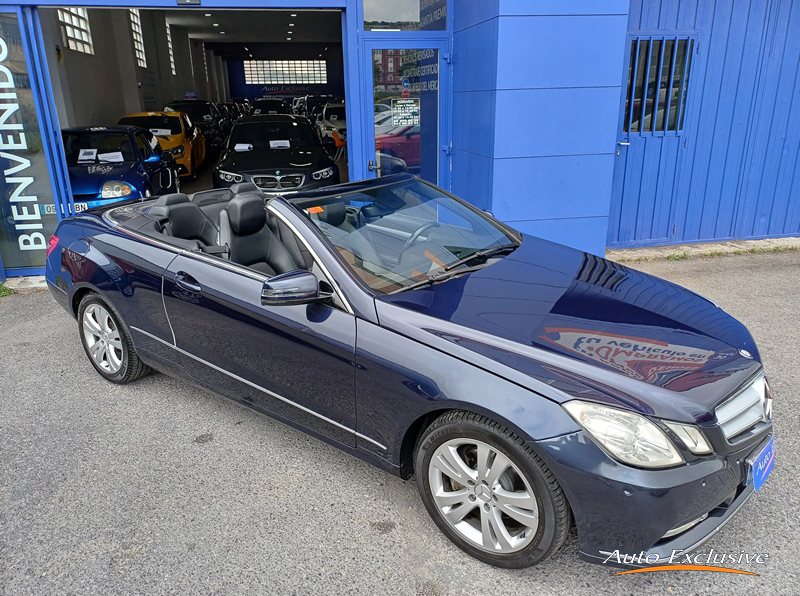 MERCEDES CLASE E E 220 CDI BLUE EFF CABRIO AVANTGARDE