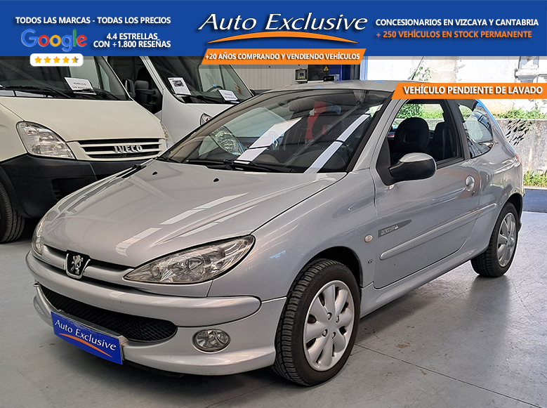 PEUGEOT 206 XS QUICKSILVER 1.4CC 70CV