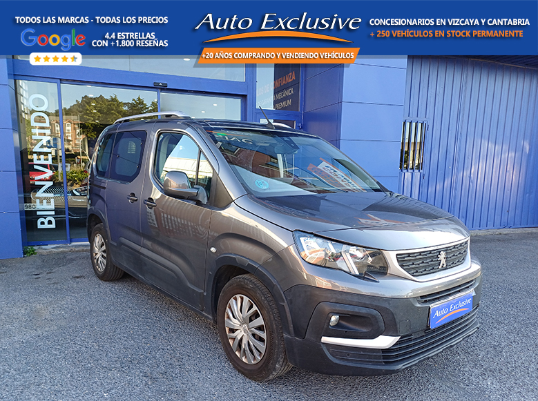 PEUGEOT RIFTER ACTIVE STANDARD BLUE HDI 100 CV